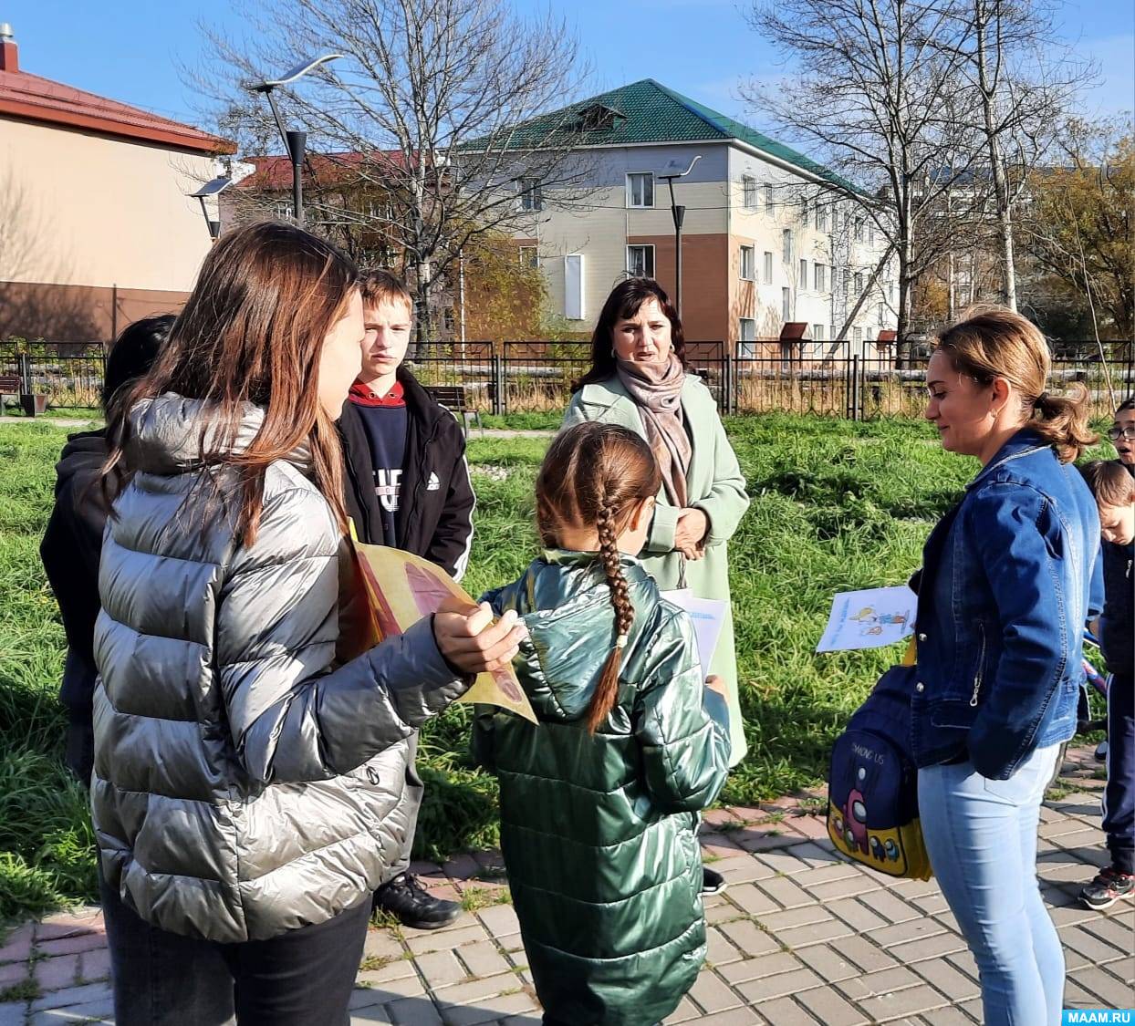 Профилактическая акция с подростками «Дети против вредных привычек».  Фотоотчет (10 фото). Воспитателям детских садов, школьным учителям и  педагогам - Маам.ру