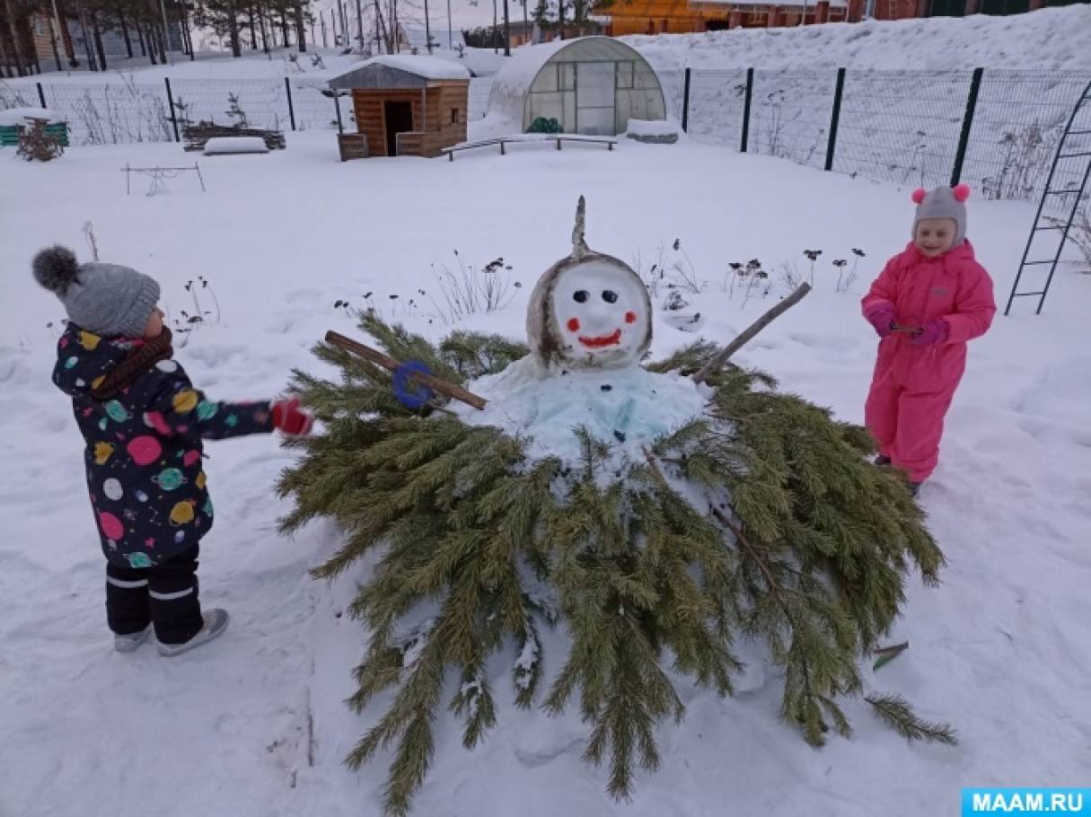 Фотоотчет «Снежный городок» (10 фото). Воспитателям детских садов, школьным  учителям и педагогам - Маам.ру