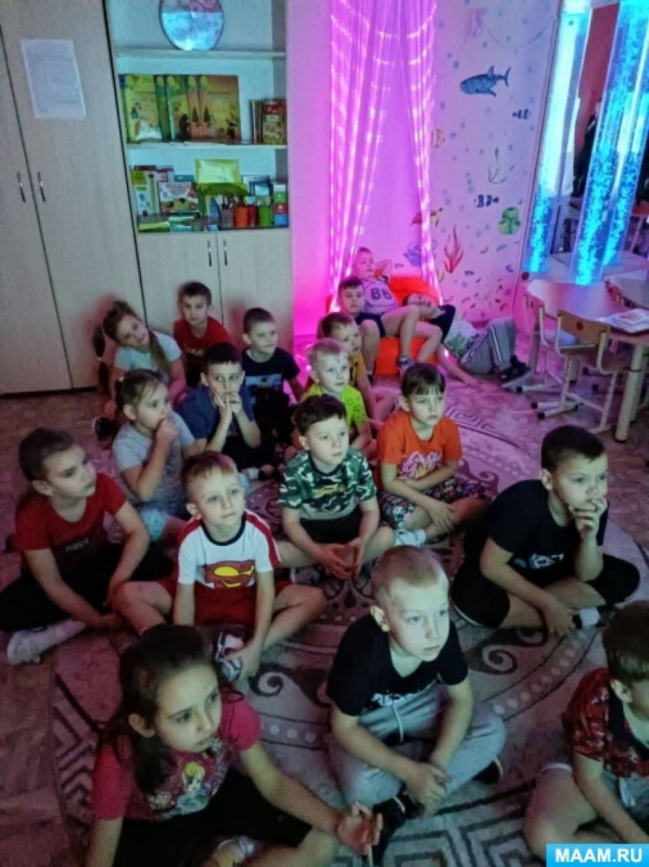 Сенсорная комната в детском саду 36 м2