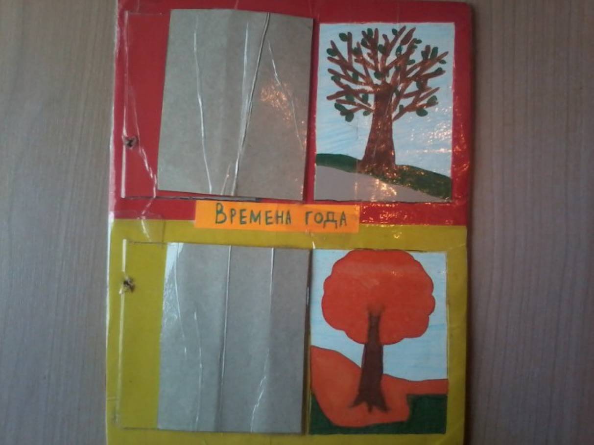 MAAM.ru: Дидактическое пособие для детей младшего дошкольного возраста «Дерево «Времена года»