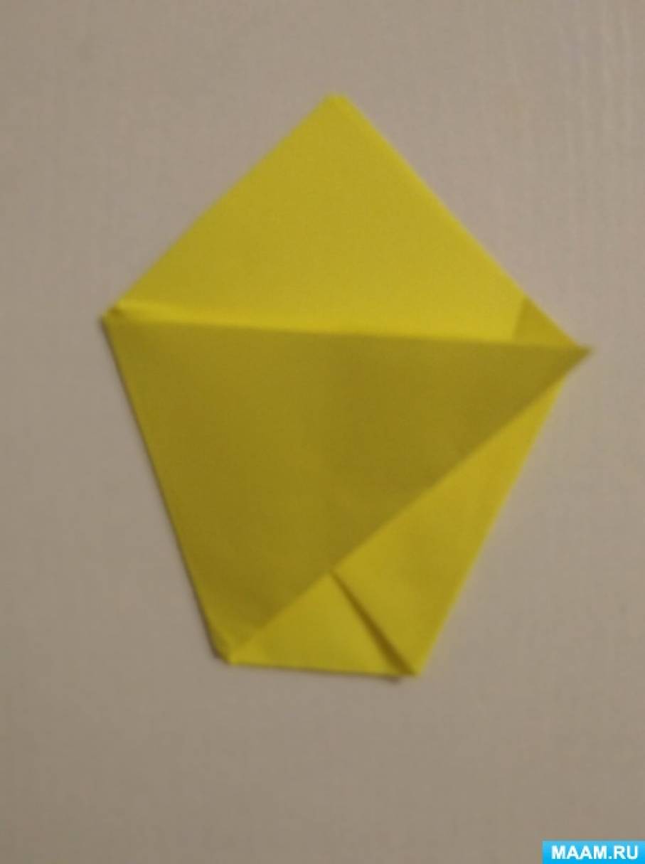 Как сделать оригами котика из бумаги, который прыгает, своими руками