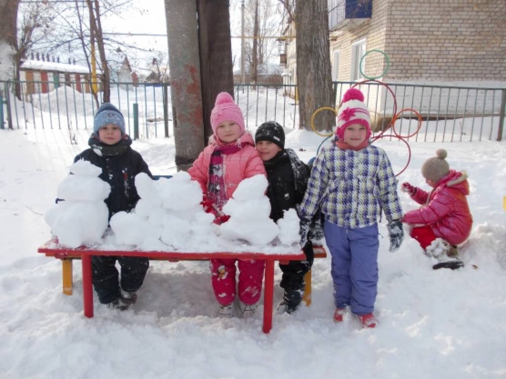 Вот зима кругом бело много