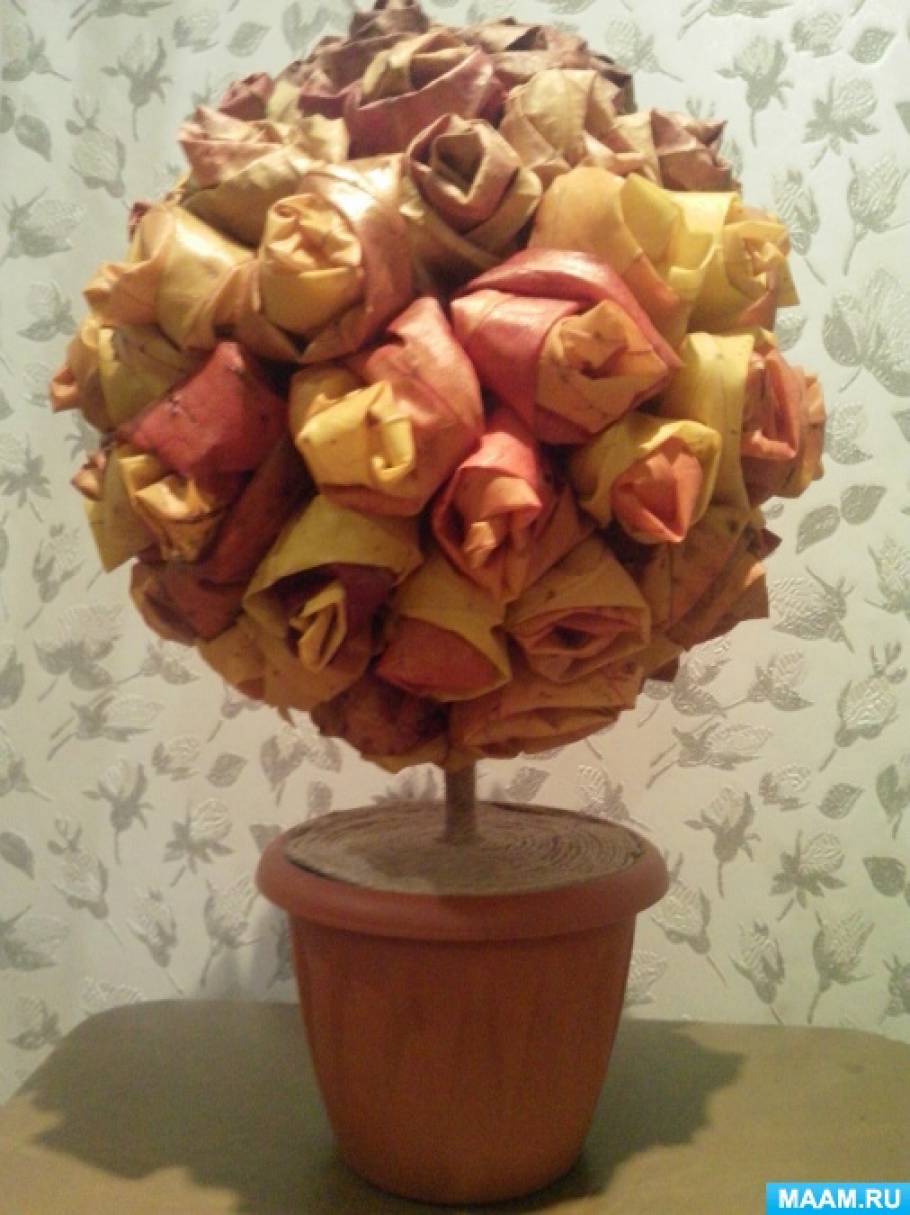 Топиарий из розы: 9 свежих идей для нежного декора