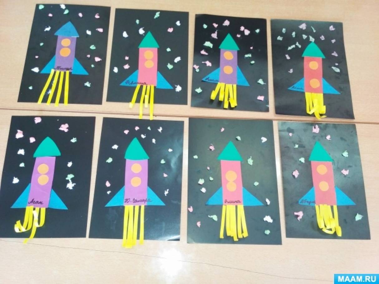 Поделки в детский сад на День космонавтики | идей