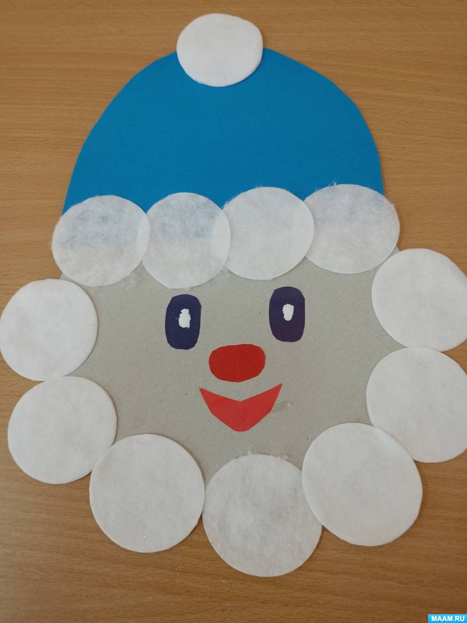 Зимняя поделка – Дед мороз из бумаги: фото что и как делать