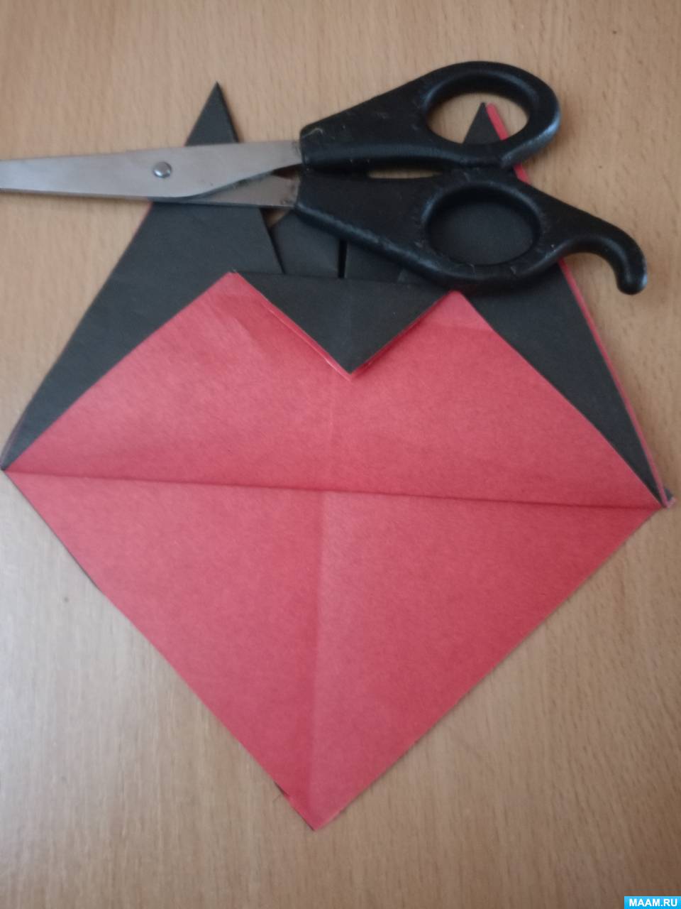 Оригами снегирь из бумаги