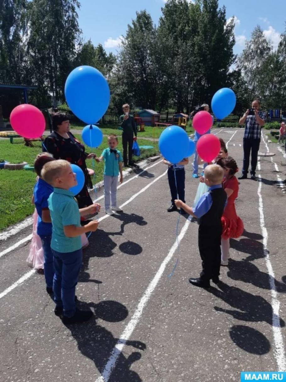 Выпускной в 4 классе.