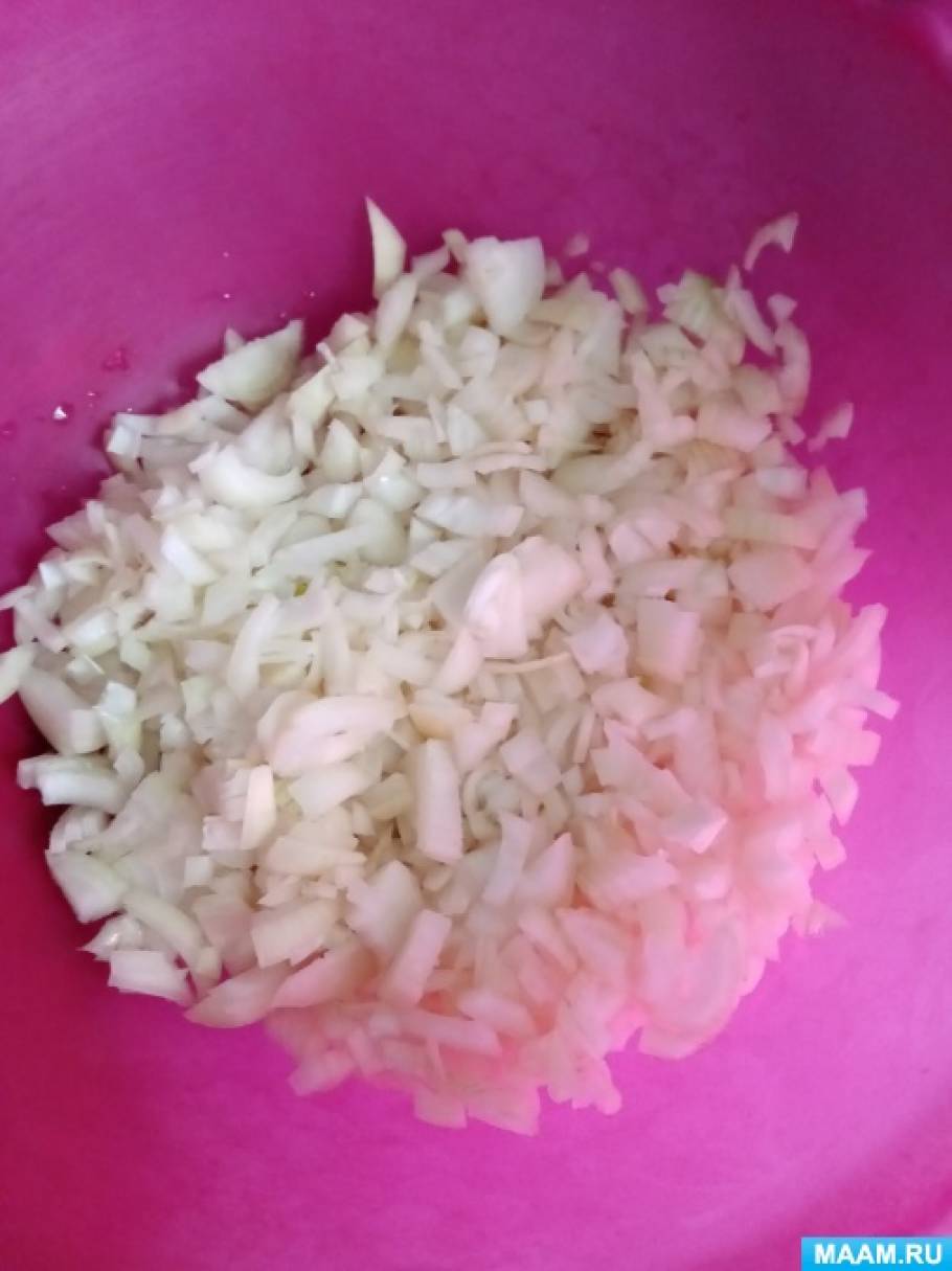 Рисовая запеканка с фаршем и сыром в духовке как детском саду