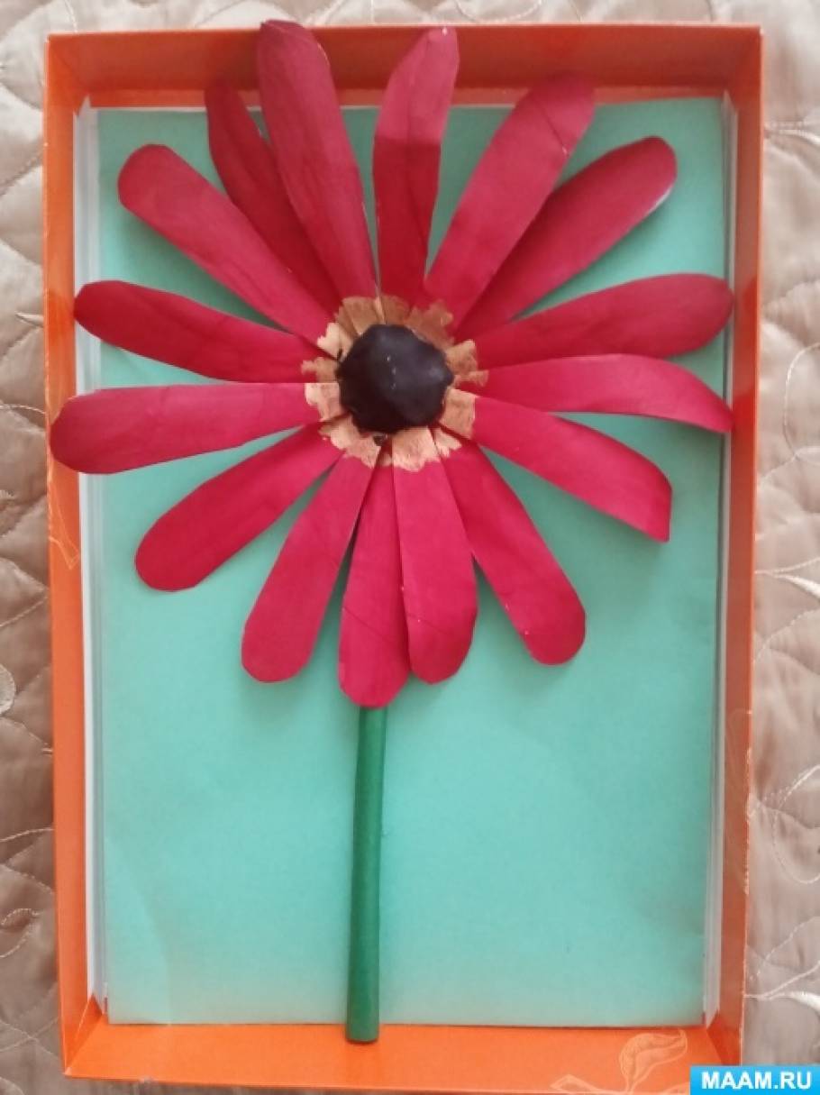 Гербера с конфетой ❤️ Мастер-класс. Цветы из гофрированной бумаги