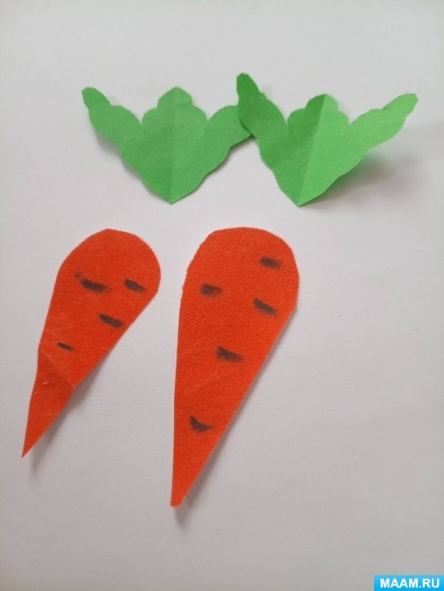 Маска морковь для детей на голову — Все для детского сада