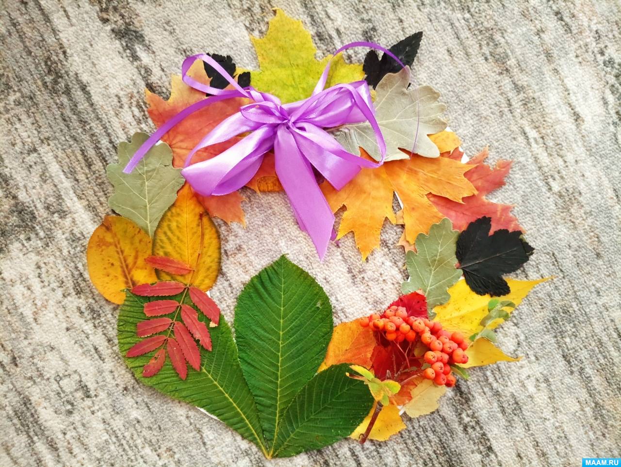 Осенние листья из лоскутков ткани: МАСТЕР-КЛАСС