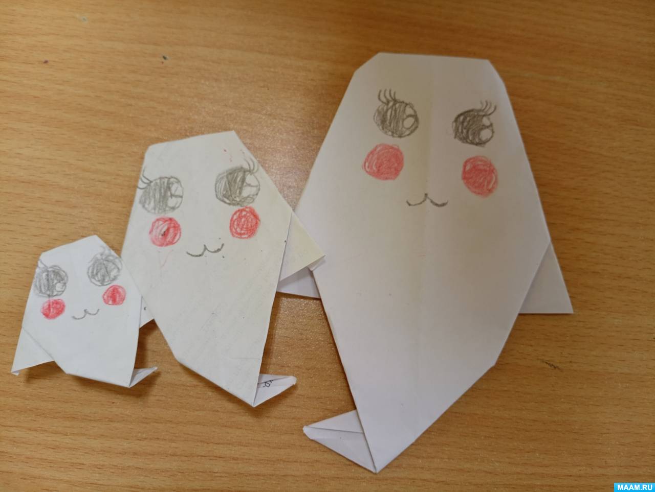 Оригами для малышей от 2 до 5. Оригами для малышей. Первые уроки
