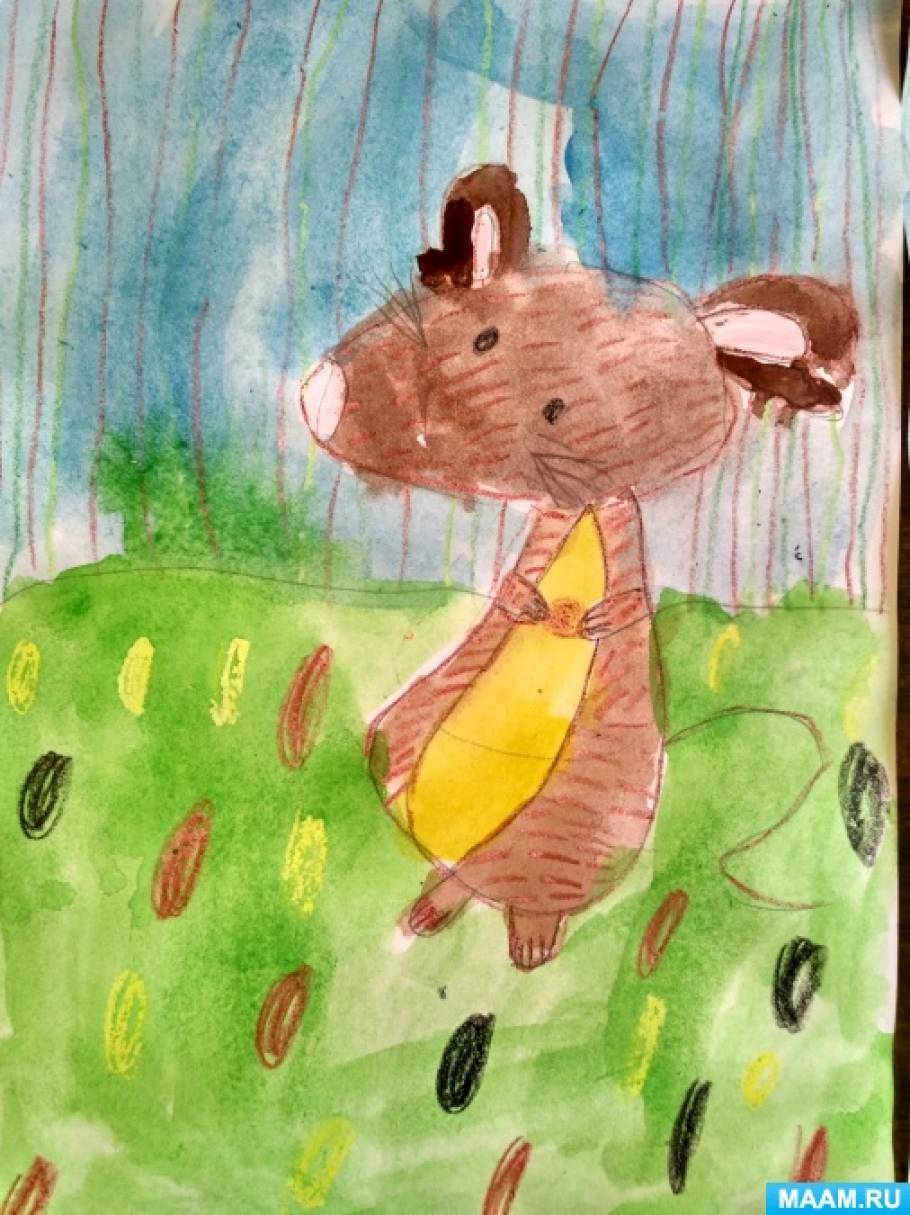Полевая мышь картинка для детей