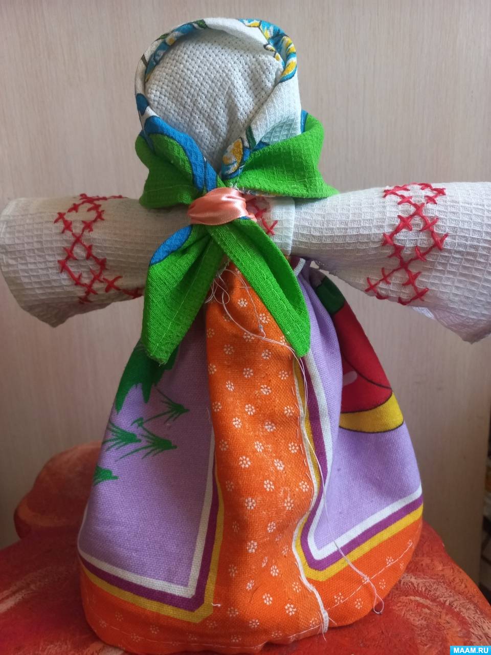 Текстильная кукла своими руками. Часть III