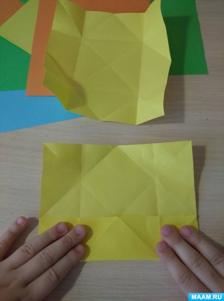 Оригами Смайлик - закладка для книги Как сделать закладку из бумаги