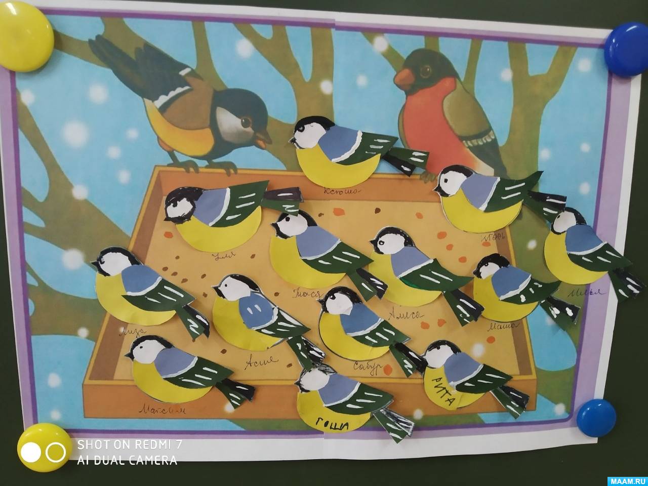 Зимующие птицы подготовительная группа поделки (34 фото)