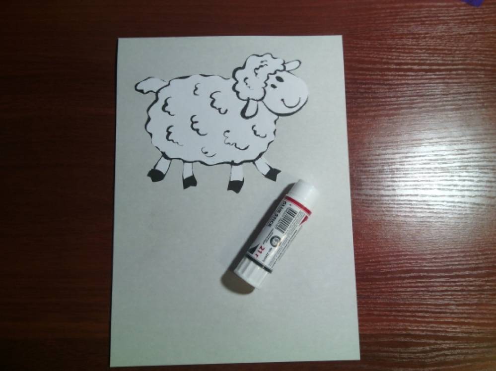 Публикация «Овечка-магнит и новогодняя открытка с овечкой, МК» размещена в разделах