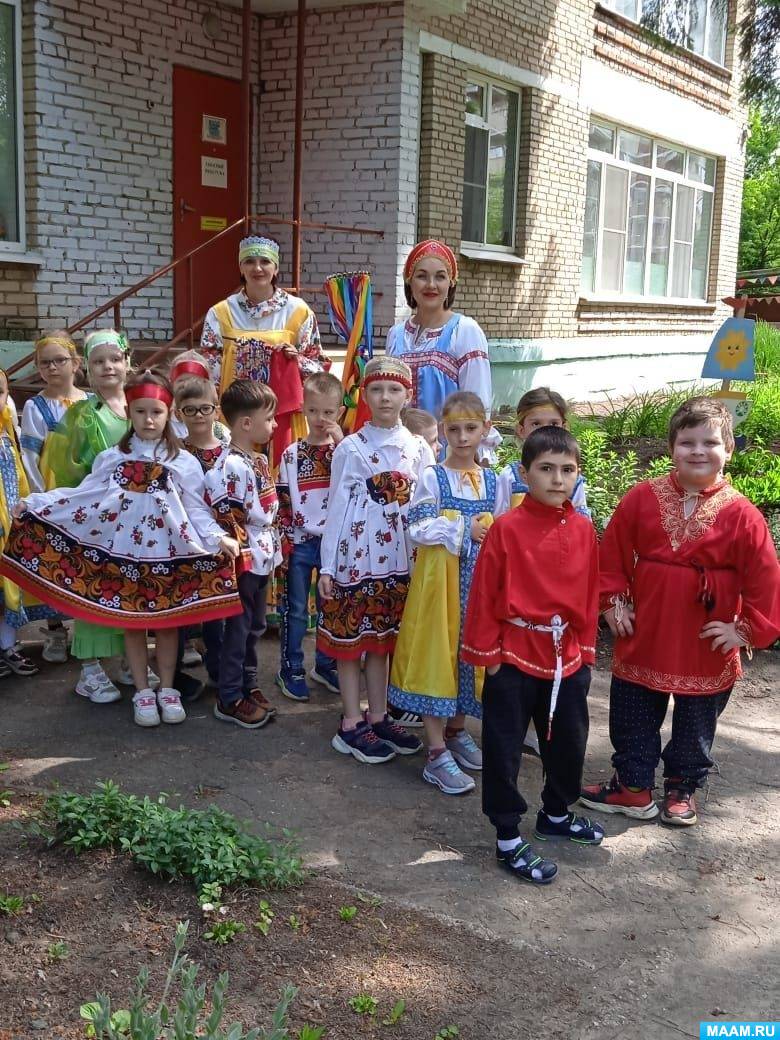 Сценарий досуга на праздник «Троица» для детей старшей группы (20 фото).  Воспитателям детских садов, школьным учителям и педагогам - Маам.ру