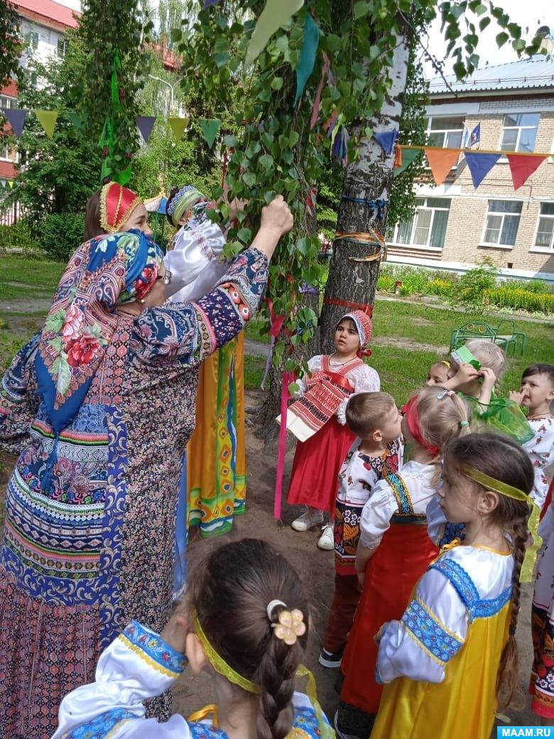 Сценарий досуга на праздник «Троица» для детей старшей группы (20 фото).  Воспитателям детских садов, школьным учителям и педагогам - Маам.ру