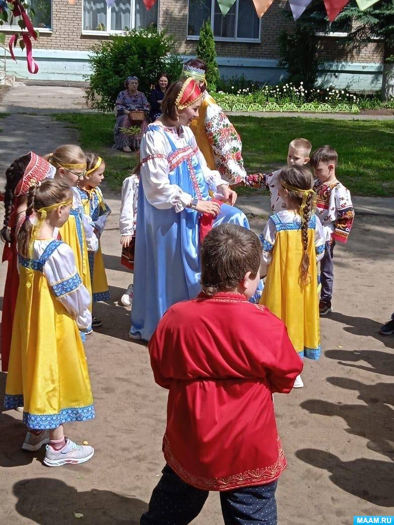 Сценарий досуга на праздник «Троица» для детей старшей группы (20 фото).  Воспитателям детских садов, школьным учителям и педагогам - Маам.ру