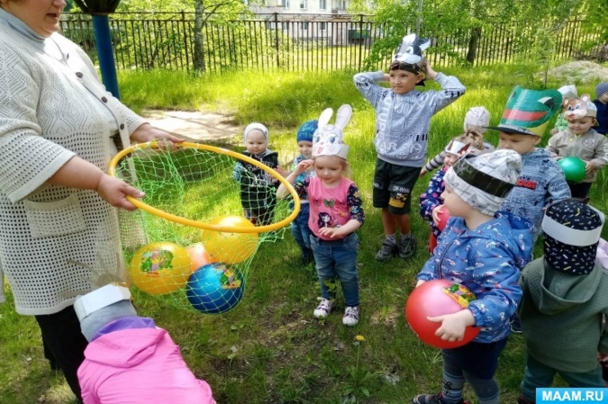 Сценарий развлечения для детей 1,5–3 лет «Как зверюшки лето встречали» (3  фото). Воспитателям детских садов, школьным учителям и педагогам - Маам.ру