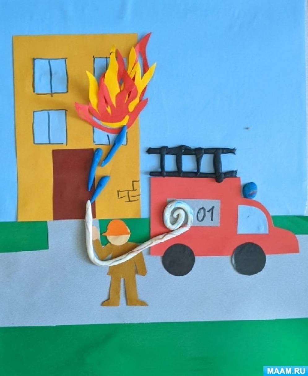 Поделки по пожарной безопасности: 100 идей в детский сад и школу