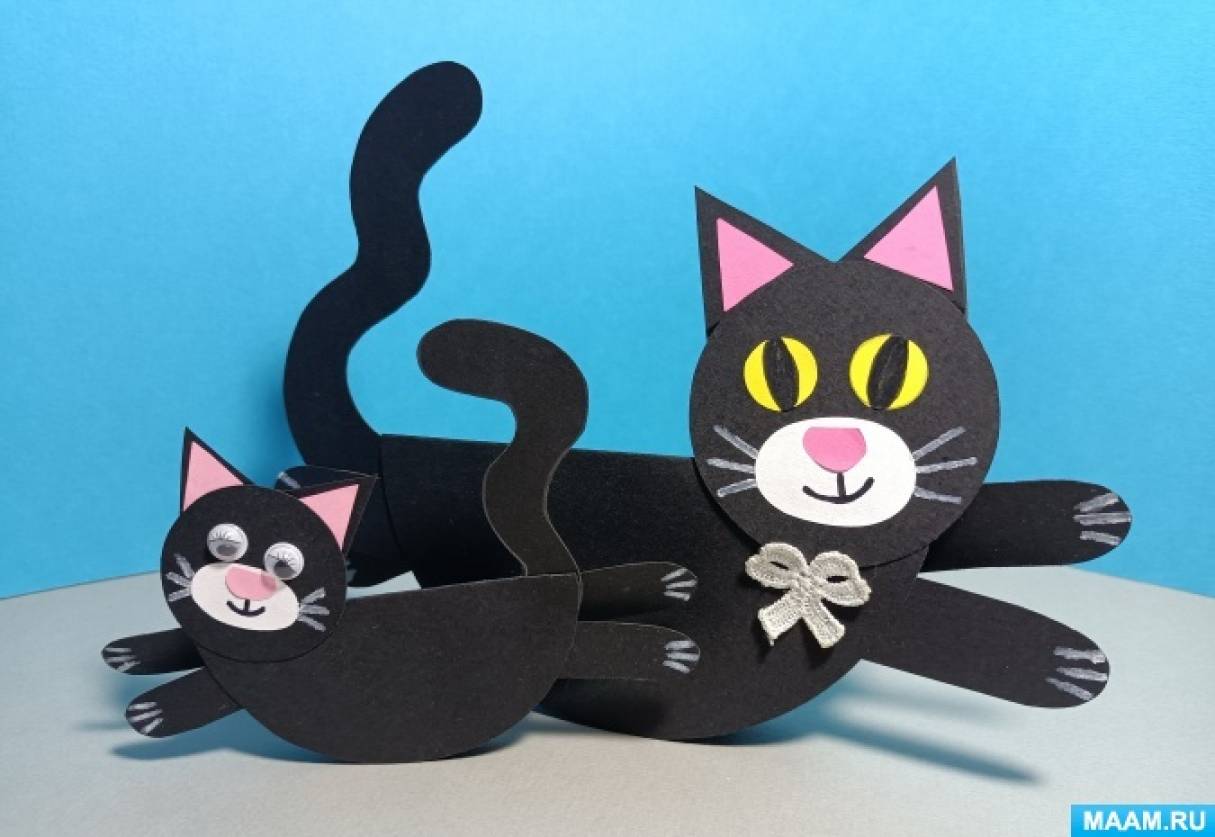 Ободок Ушки кошки люкс черный купить в Москве | Интернет-магазин Веселая Затея