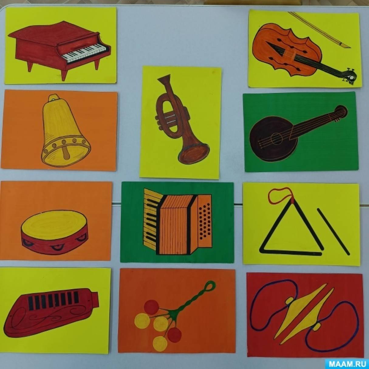 Музыкальныe инструменты для детского сада