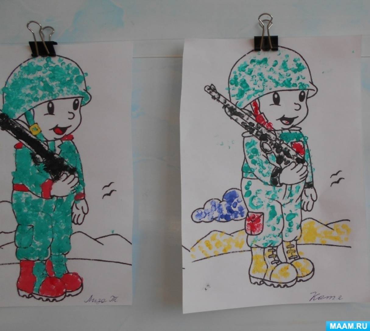 Легкий рисунок на 23 февраля: примеры для срисовки в школу и детский сад | Известия | Дзен
