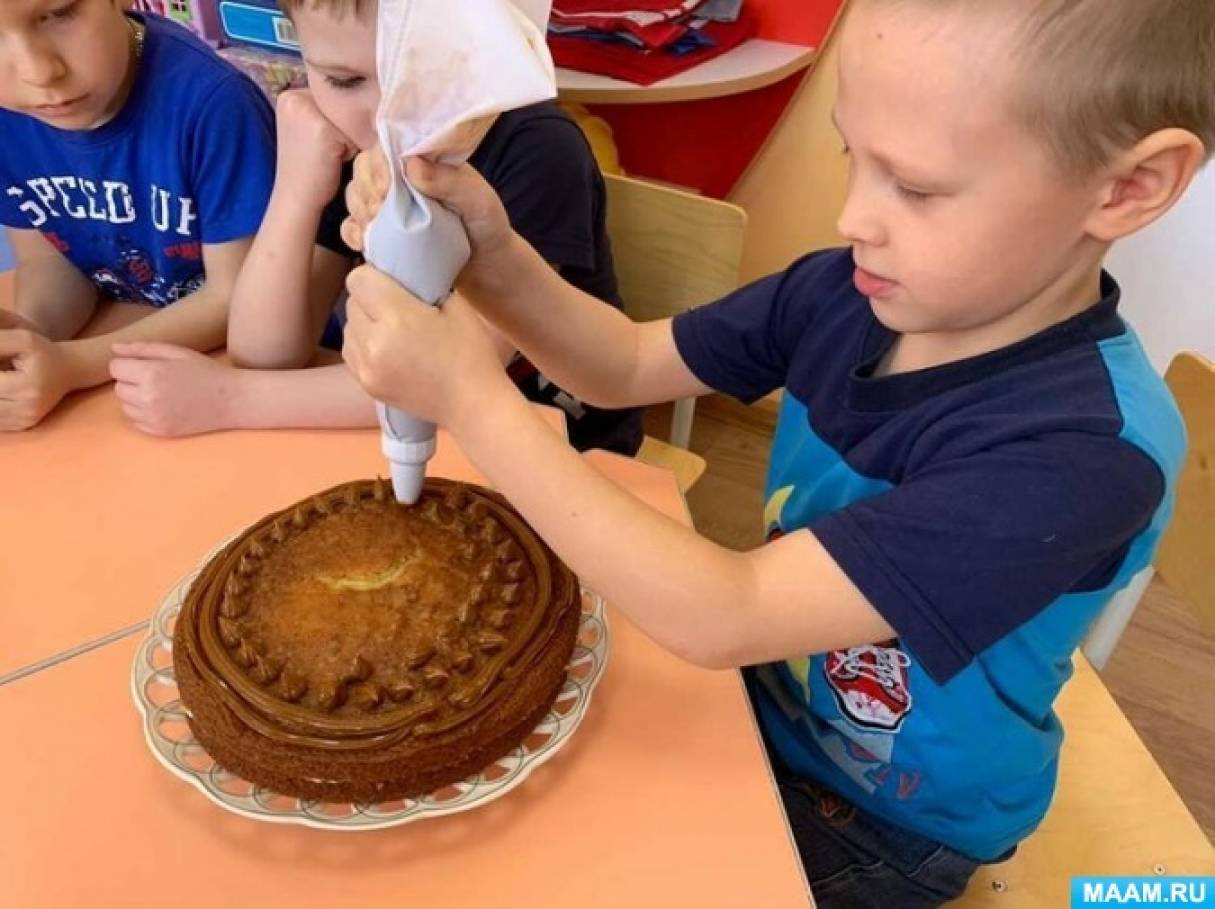 Как приготовить торт на 1 год (мальчику или девочке)