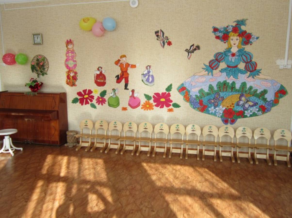 оформление музыкального зала в детском саду своими руками