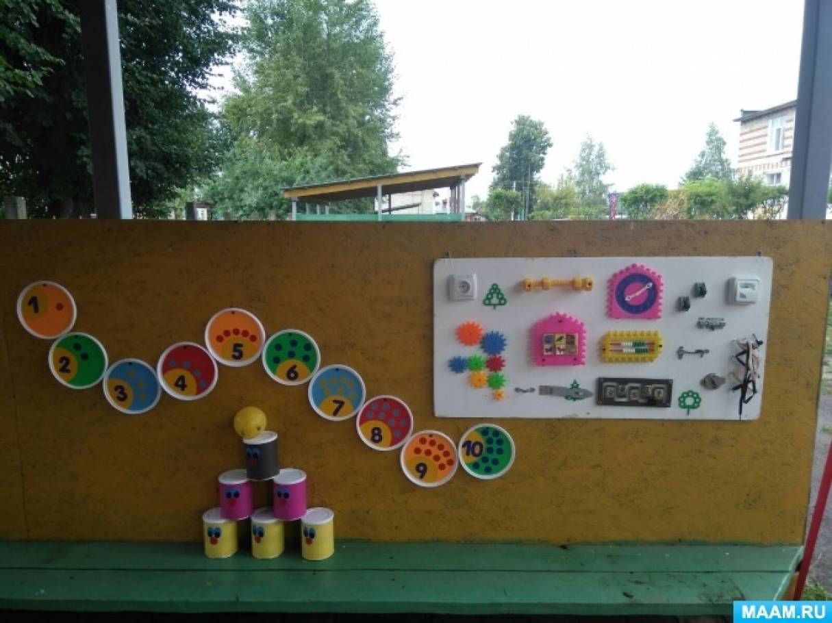 Веранда декор детский сад