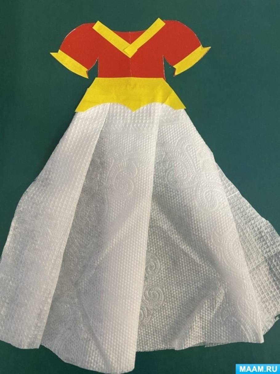 Праздничное платье для девочки двух лет. Мастер класс. Часть 1
