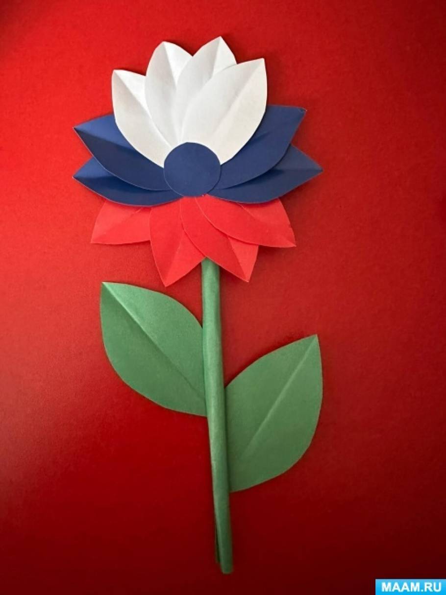 Поделка цветок лотоса из бумаги (56 фото)
