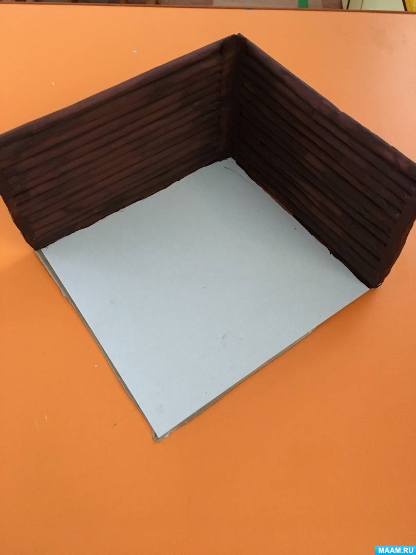 Макет избы из картона и бумаги: пошаговые схемы с фото