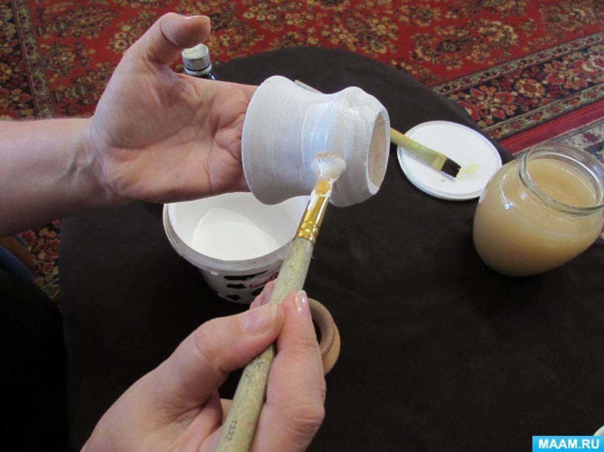 Роспись по глине: подготовка материала и эмалирование