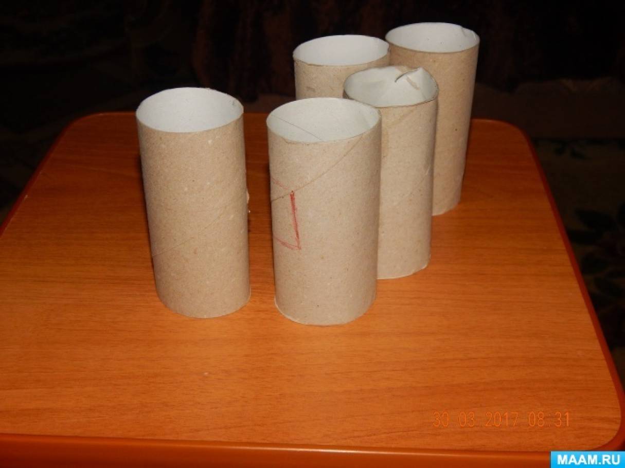 мини-домики из рулонов туалетной бумаги. подробный мастеркласс. | Страна Мастеров