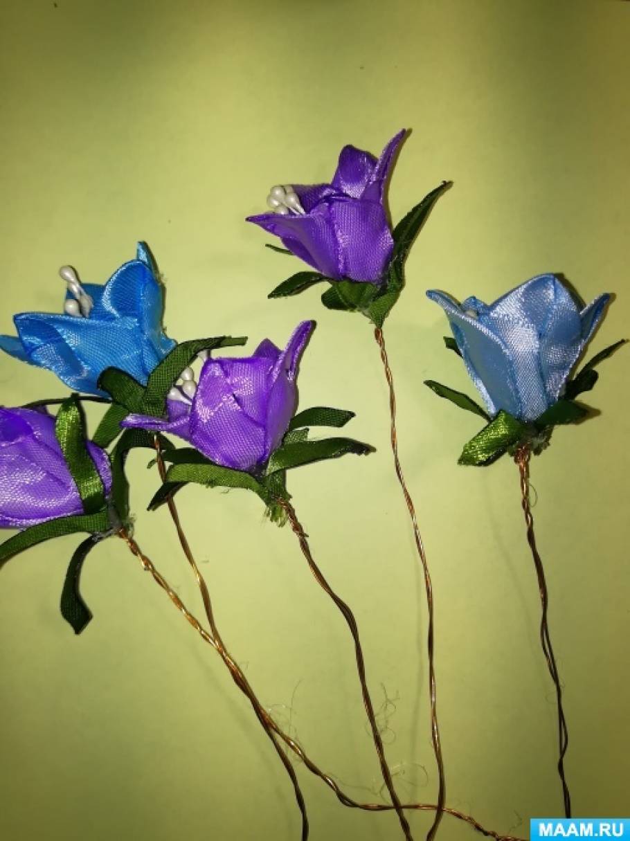 Видео мастер-класс: делаем розы из лент: Мастер-Классы в журнале Ярмарки Мастеров