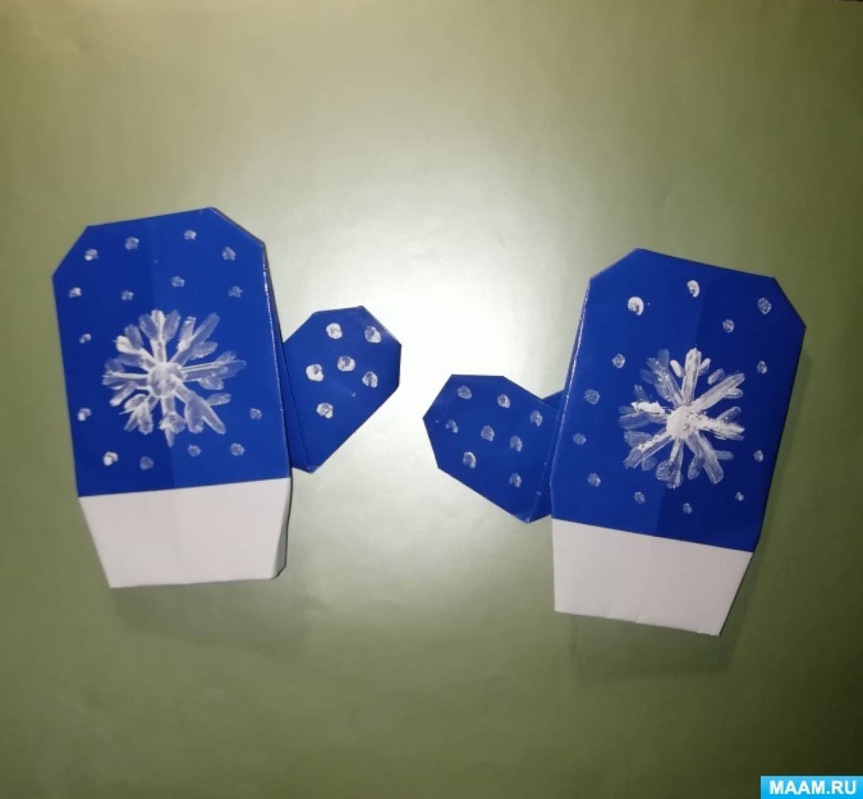Новогоднее украшение - рукавичка из фетра - Лаборатория Hand Made