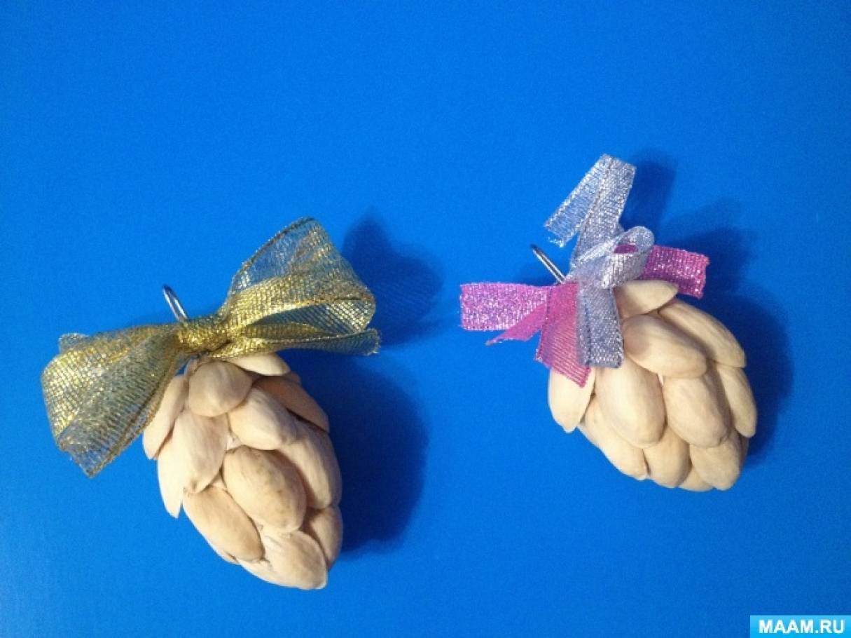 Поделки из грецких орехов и их скорлупы - фото идея изделий для детей