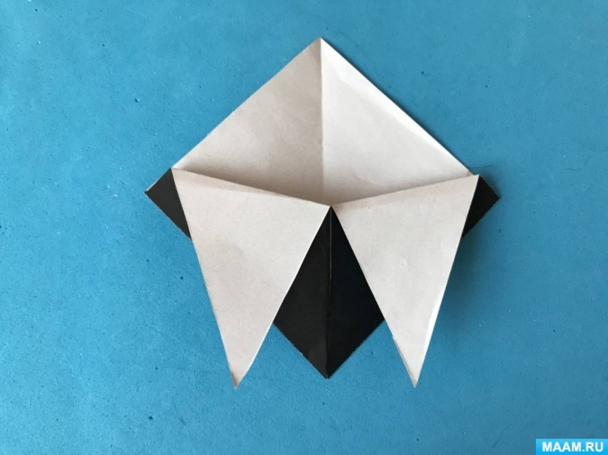 Мастер-класс по сборке оригами-жирафа из бумаги