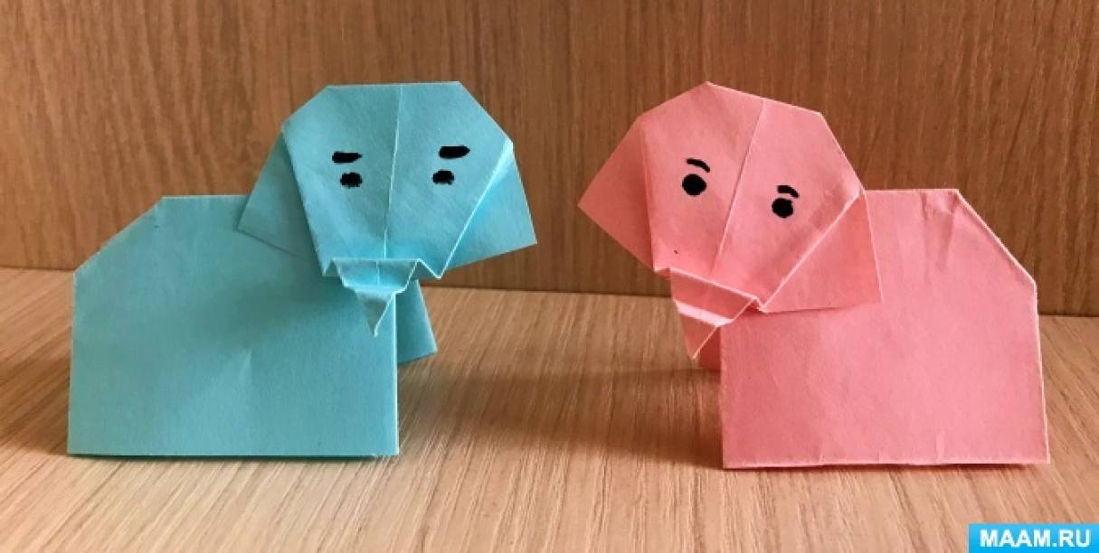 Слон (оригами)