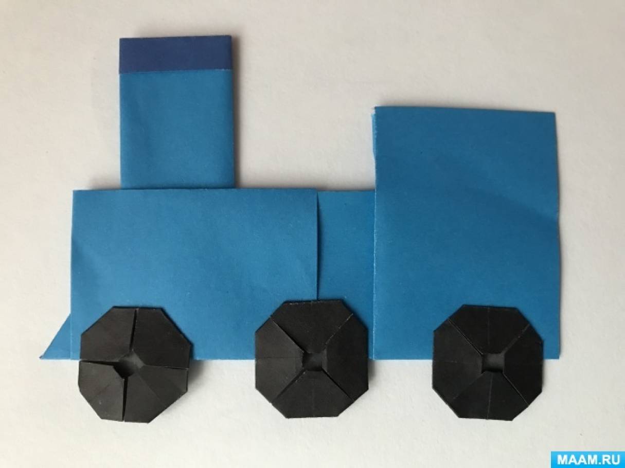 Коробочка для подарка оригами из бумаги