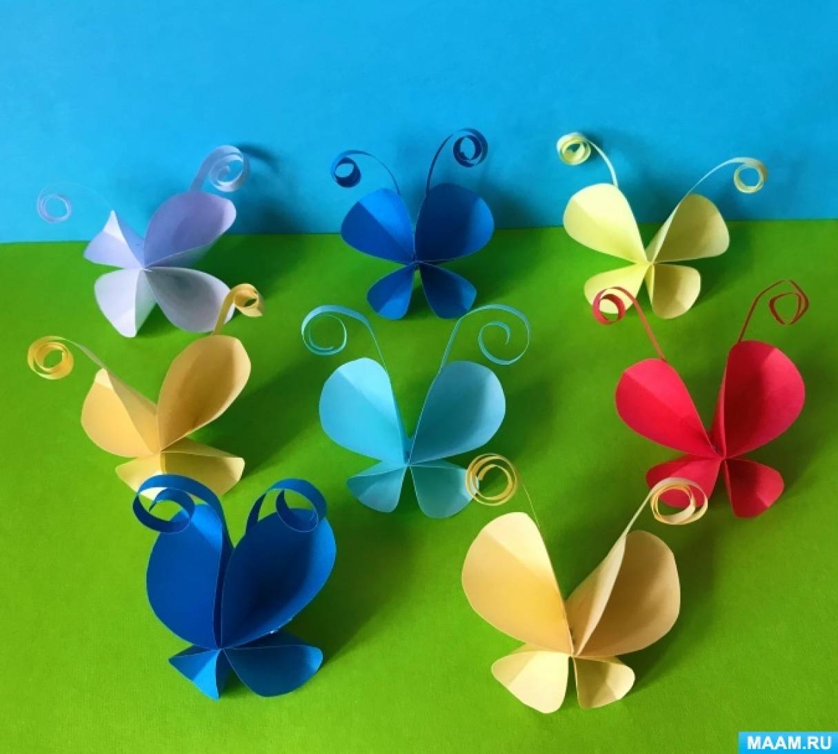 Бабочка из бумаги своими руками: 30 оригинальных идей для детей