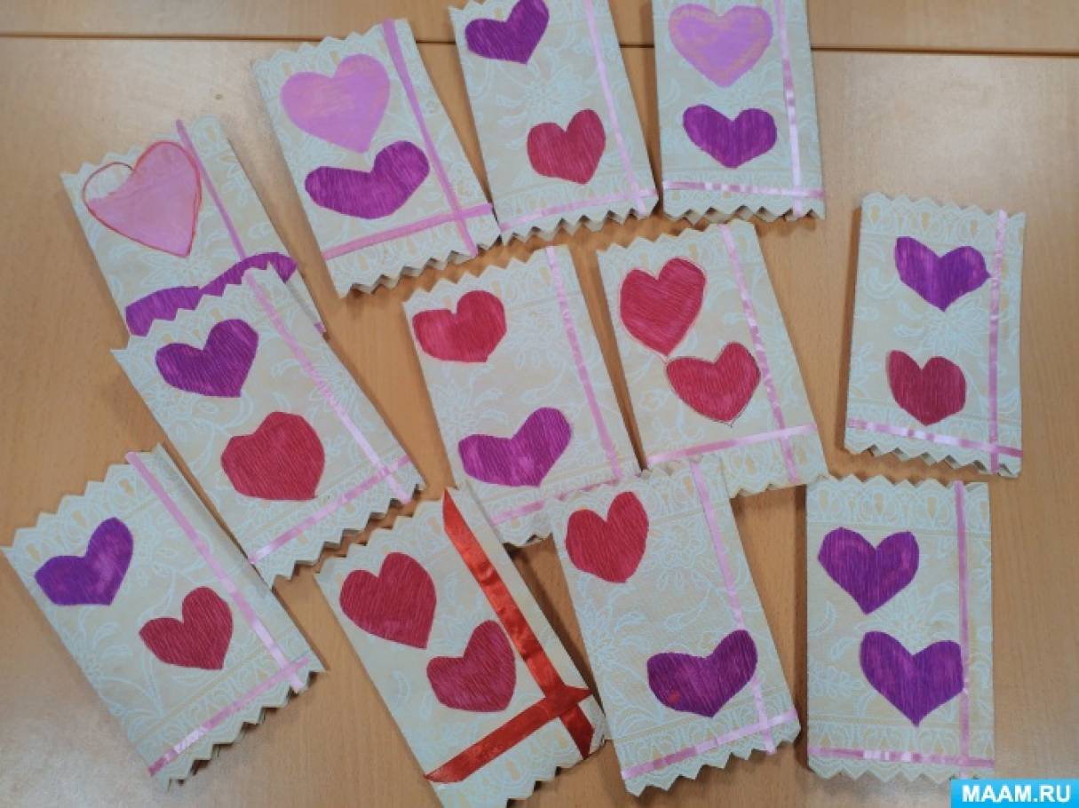 ВАЛЕНТИНКИ из Бумаги Своими Руками Valentine's Day Crafts