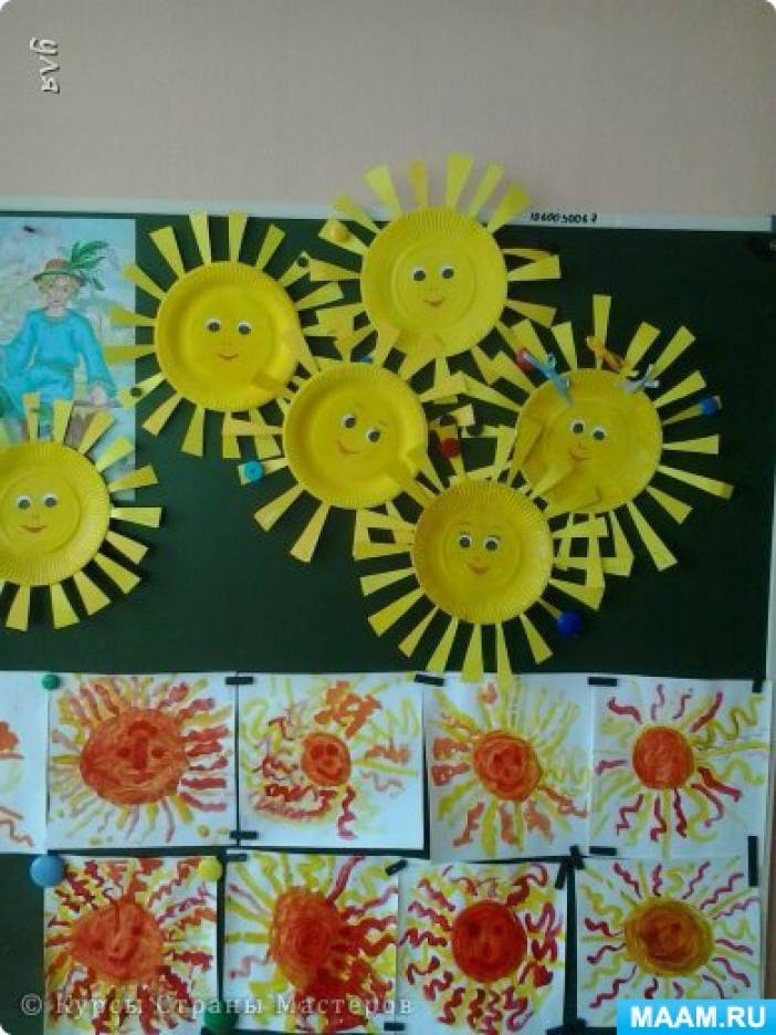 День солнца в детском саду младшая группа. Старшая группа солнышко. Рисование солнце в старшей группе. Рисование солнышко в средней группе. Аппликация в старшей группе на тему солнце.