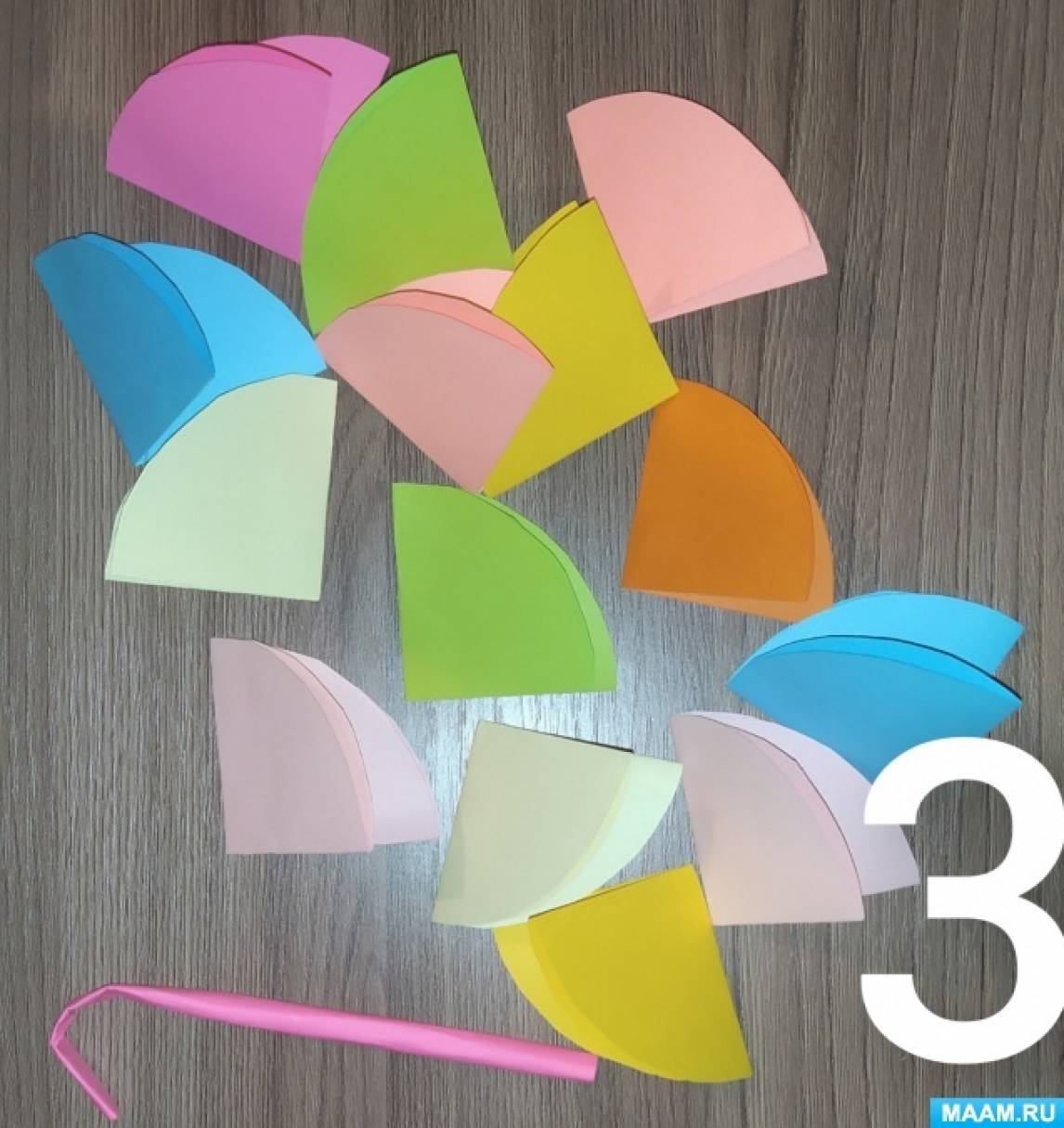 Как сделать зонтик из бумаги оригами