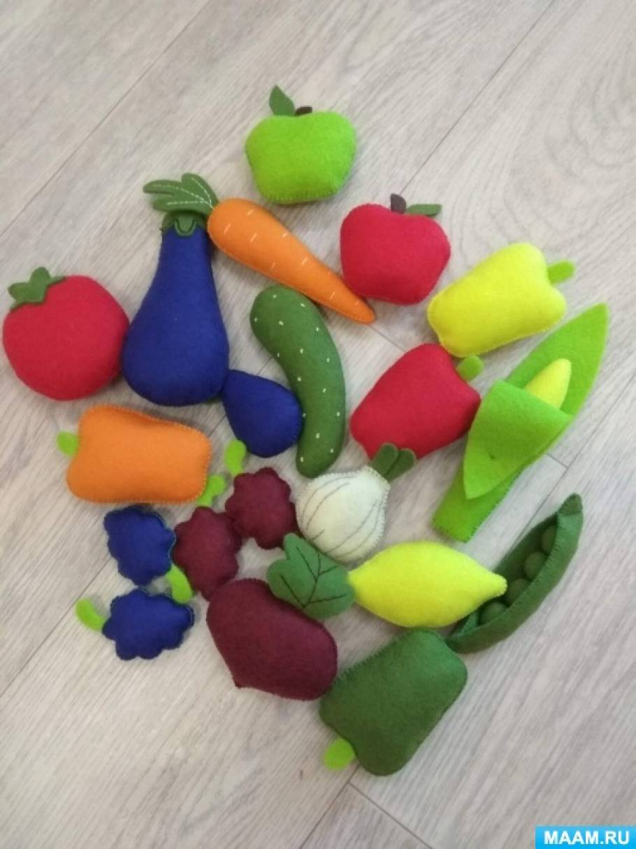 Дидактическая игра своими руками «Фрукты, овощи, ягоды»