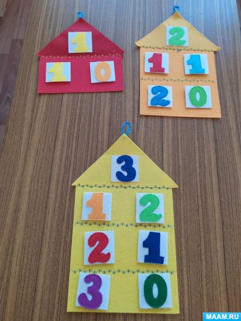 Числовые домики | Детский сад математические упражнения, Проекты по математике, Уроки математики