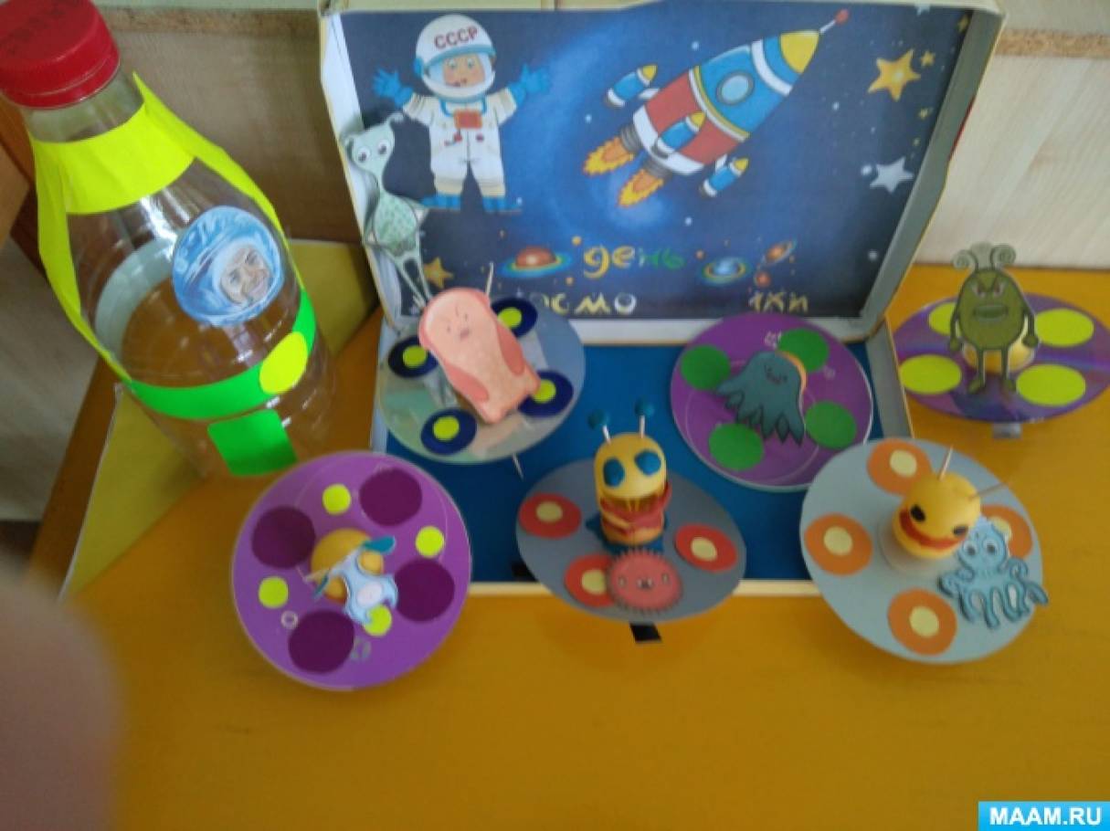 Поделки ко Дню Космонавтики 2024 своими руками для детей: идеи для детского сада и школы